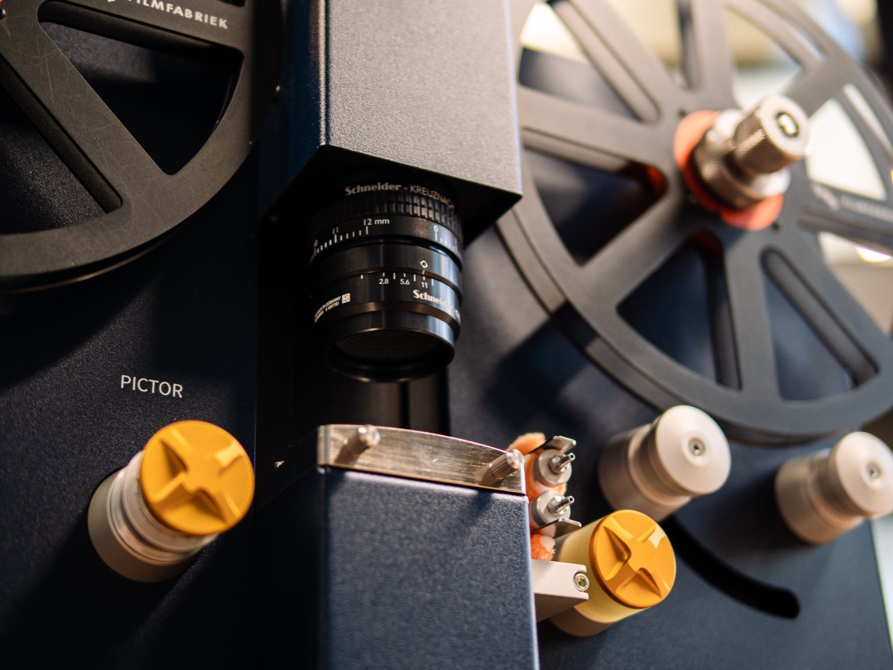 Detajl skenerja Filmfabriek Pictor Pro